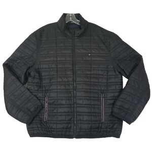 Tommy Hilfiger ~Men's Size XXL (TTG/XXG)~ Black Primaloft Puffer Jacket.